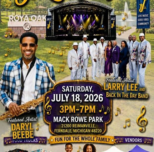 Royal Oak Township Jazz & Soul Fest 2026