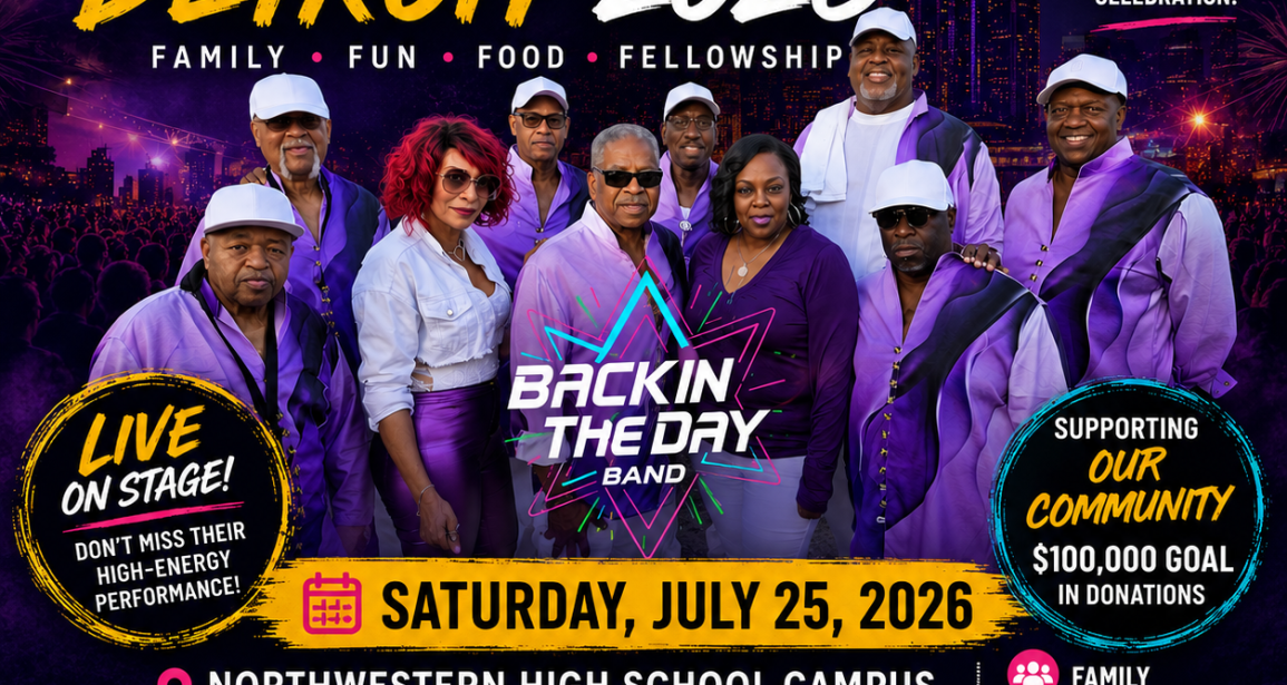 SoulFest Detroit 2026 featuring Larry Lee & Back In The Day Band