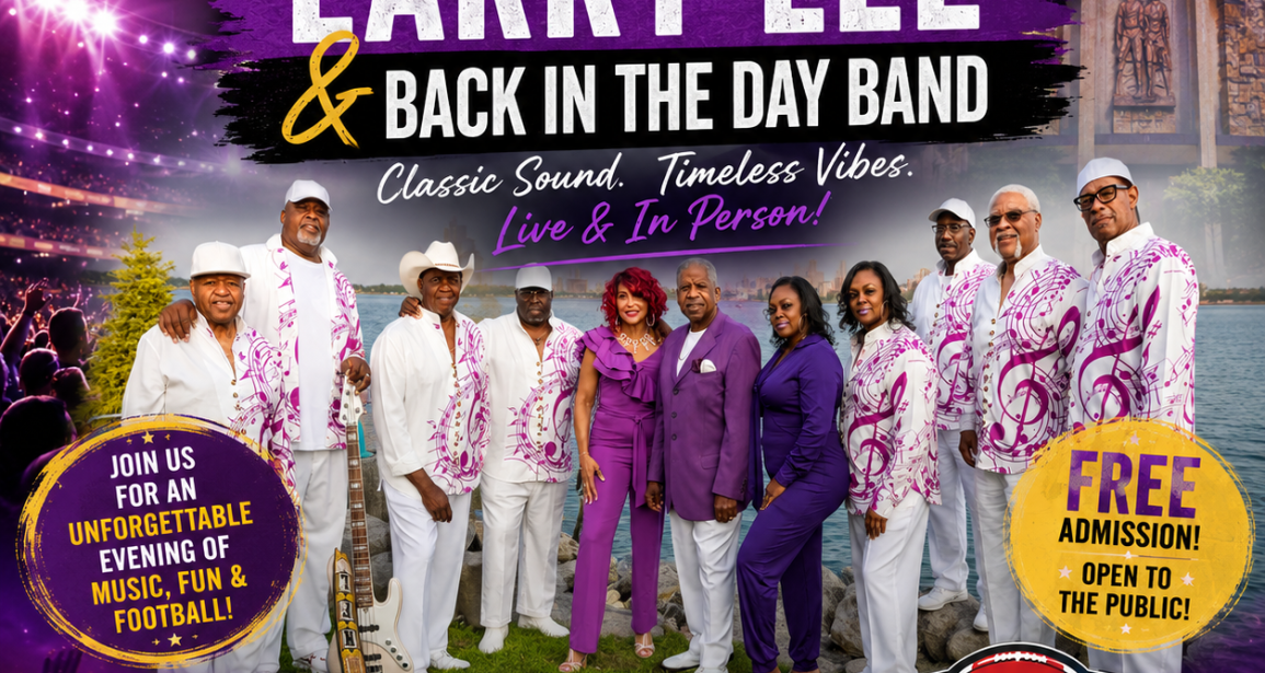 Pro Football Hall of Fame – Larry Lee & Back in the Day Band Live at Fan Fest ’26